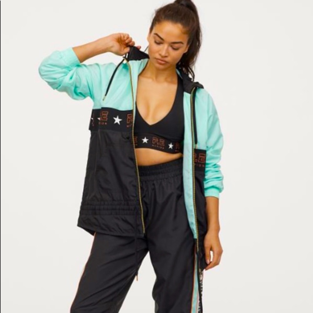 PE Nation x H&M windbreaker jacket